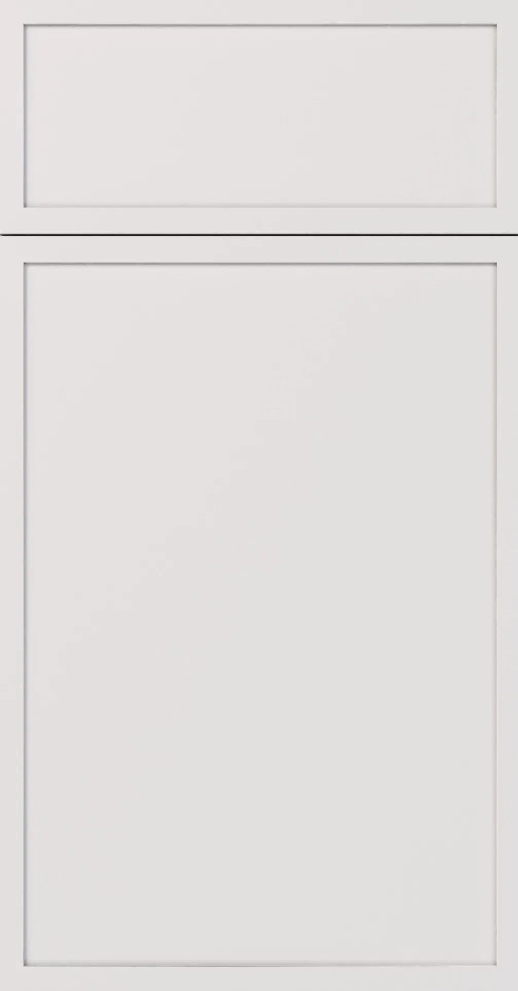 Slim Dove White kitchen cabinet door by Cabinet Bazaar