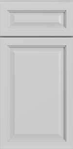 Acabado de puerta Franklin White de Cabinet Bazaar