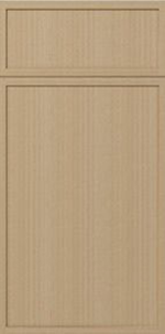 Acabado de puerta Slim Oak de Cabinet Bazaar