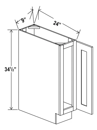 Base Tray dimension diagram
