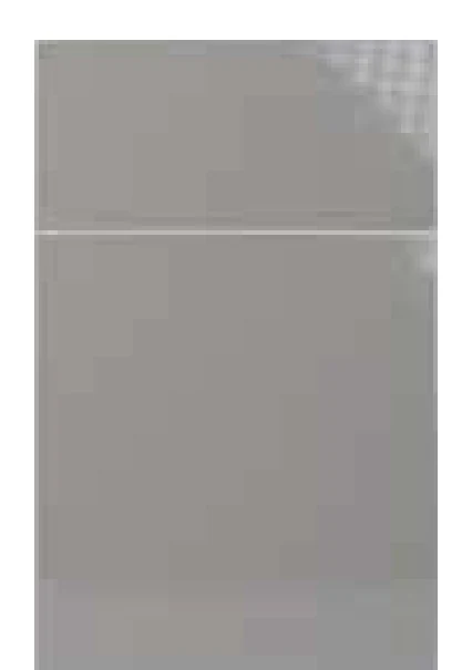 High Glossy Gray cabinet door