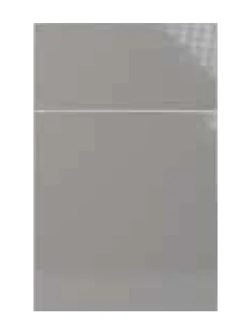 High Glossy Gray cabinet door