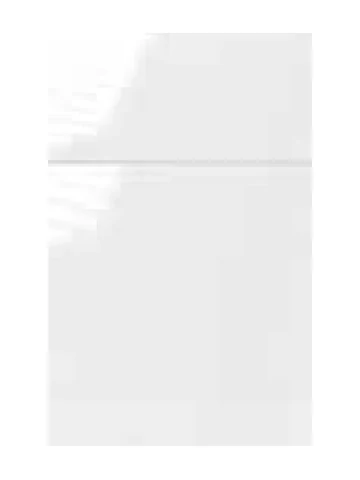 High Glossy White cabinet door