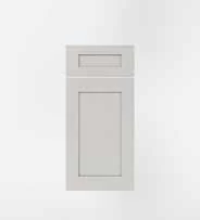 Lunar Gray cabinet door