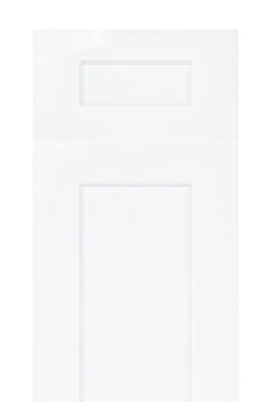 Shaker White cabinet door