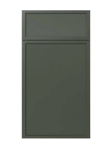 Slim Aston Green cabinet door