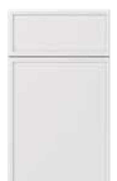Slim Dove White cabinet door