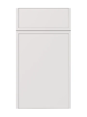 Slim Dove White cabinet door