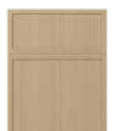 Slim White Oak cabinet door