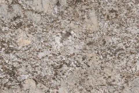 White Sand granite countertop slab
