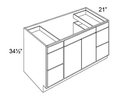 VANITY SINK & DRAWERS COMBO