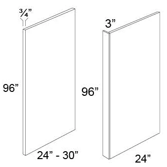 REFRIGERATOR END PANEL