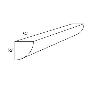 QUARTER ROUND MOLDING