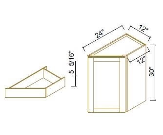 BASE END CORNER CABINETS