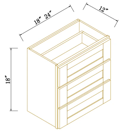 VANITY WALL DRAWER CABINETS