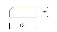 COUNTER TOP MOLDING