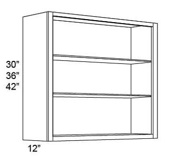 NO DOOR WALL CABINET - FOR GLASS DOORS