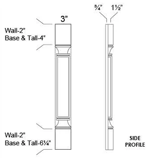POSTS / PILASTERS