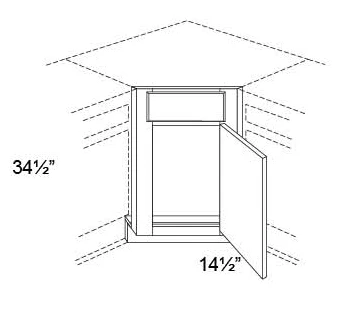 DIAGONAL SINK FRONT