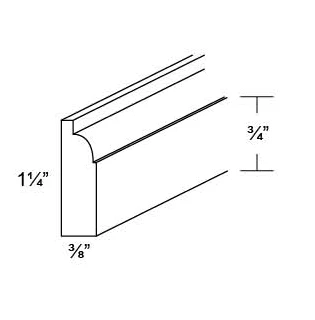 DECORATIVE SCRIBE MOLDING