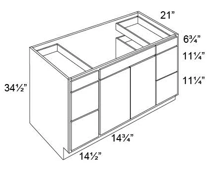 VANITY SINK & DRAWER COMBO