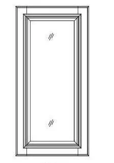 GLASS DOORS, FINISHED INTERIOR