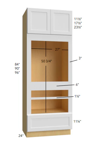 OVEN CABINET DOUBLE WITH 1 DRAWER