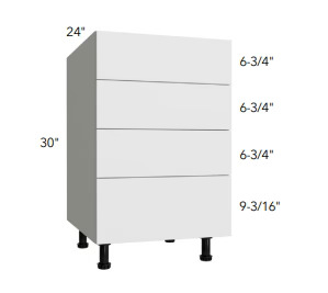 4 DRAWER BASES