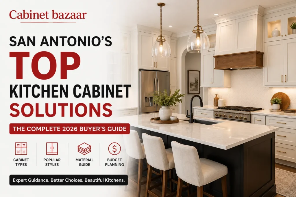 San Antonio Top Kitchen Cabinet Solutions: The Complete 2026 Buyer’s Guide